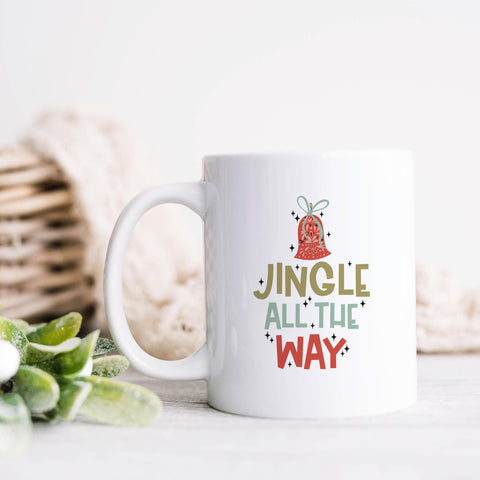 Jingle All The Way Christmas Ceramic Mug