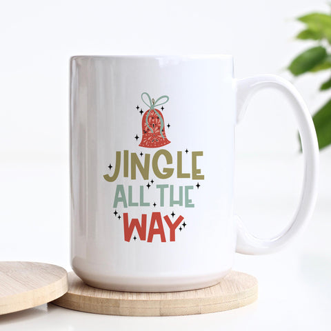 Jingle All The Way Christmas Ceramic Mug