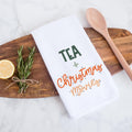 Tea And Christmas Movies Christmas Kitchen Towel