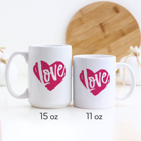 Love Heart Mug