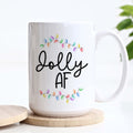 Jolly AF Christmas Mug
