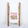 Christmas is what you bake it holiday kitchen hand towel
