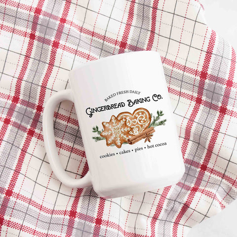 Gingerbread Baking Co Christmas Mug