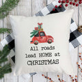 All Roads Lead Home At Christmas Pillow Cover