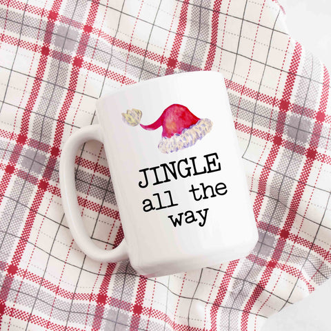 Jingle All the Way Christmas Mug