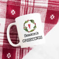 Season's Greetings Christmas Mug