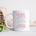 Chestnuts Roasting Christmas Mug