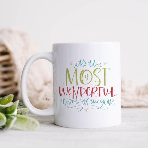 Most Wonderful Time of the Year Christmas Mug