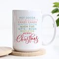 Christmas List Holiday Mug
