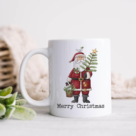 Merry Christmas Santa Mug