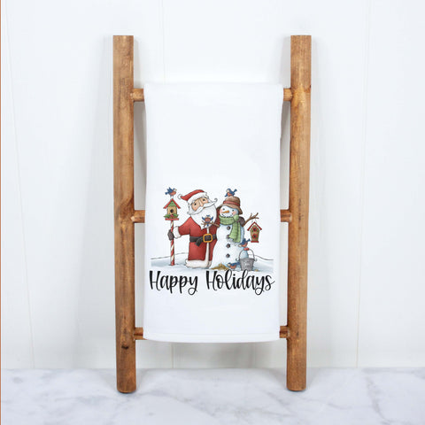 Happy Holidays Christmas Kitchen Towel
