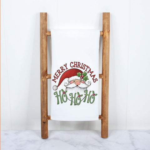 Ho Ho Ho Merry Christmas Kitchen Towel