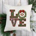 Love Christmas Pillow Cover