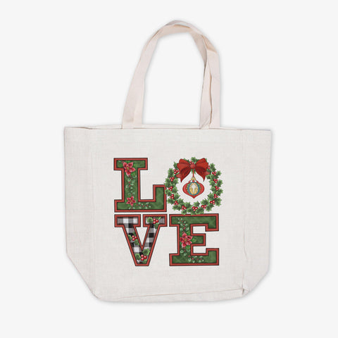 Love Christmas Tote Bag