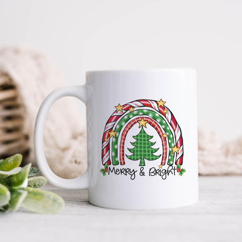 Merry and Bright Christmas Mug
