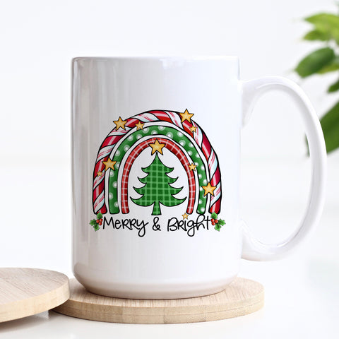 Merry and Bright Christmas Mug