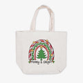 Merry and Bright Christmas Tote Bag