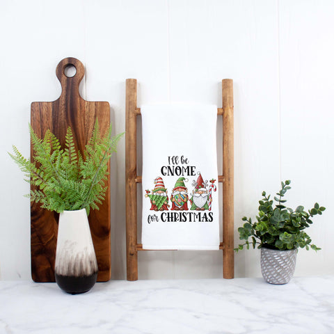 I'll Be Gnome for Christmas Kitchen Towel