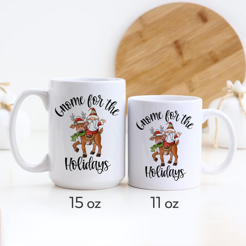 Gnome for the Holidays Christmas Mug