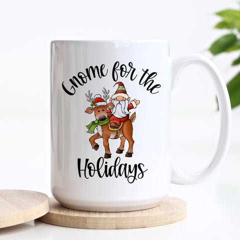 Gnome for the Holidays Christmas Mug