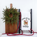Gnome for the Holidays Christmas Kitchen Towel