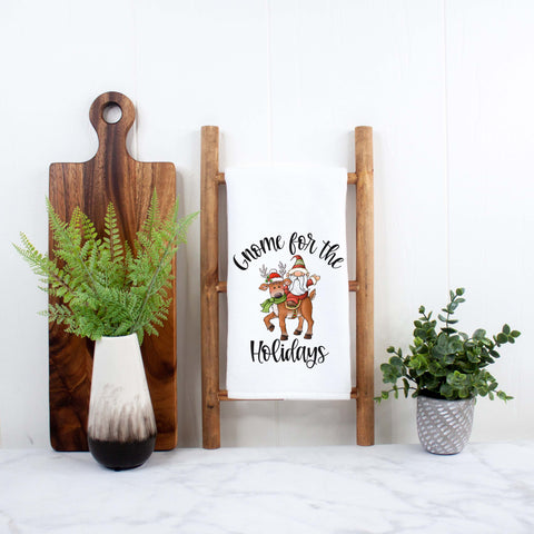 Gnome for the Holidays Christmas Kitchen Towel