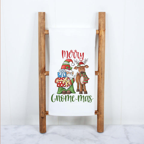 Merry Gnome-mas Christmas Kitchen Towel