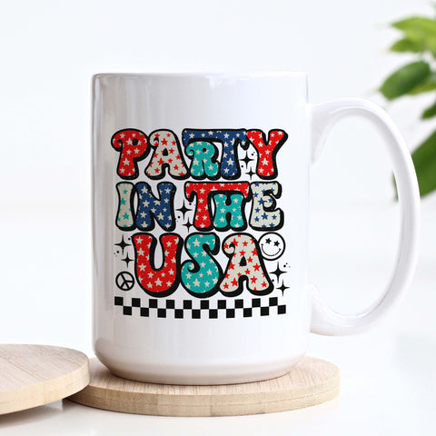 Party in the USA Patriotic Mug