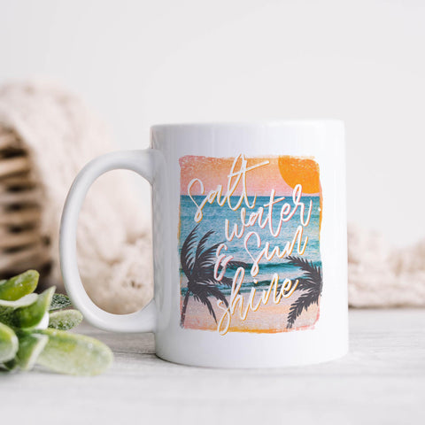 Saltwater and Sunshine Mug
