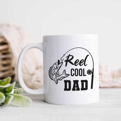 Reel Cool Dad Fishing Mug