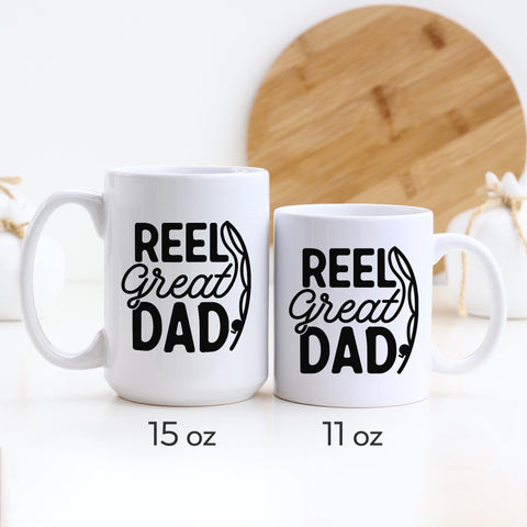 Reel Great Dad Fishing Mug