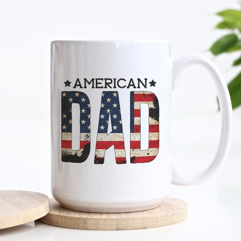 American Dad Patriotic Mug