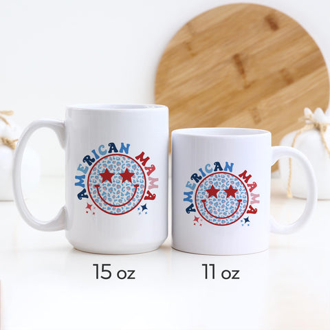 American Mama Patriotic Mug