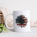 Sunflower Patriotic Mug