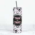 Trick or Treat Halloween Insulated Skinny Tumbler