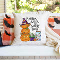 Pumpkins, Sweets and Spooky Treats Halloween Pillow Cover