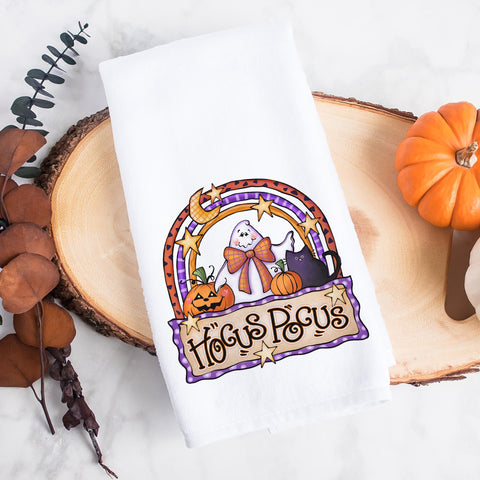 Hocus Pocus Halloween Kitchen Tea Towel