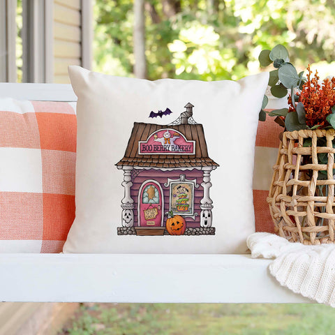 BooBerry Bakery Halloween Pillow Cover