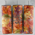 Fall is in the Air Insulated Skinny Tumbler