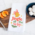 Jingle All the Way Christmas Kitchen Towel