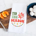 'Tis the Season Retro Christmas Kitchen Towel