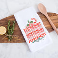 Peppermint Everything Christmas Kitchen Towel