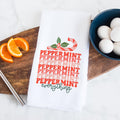 Peppermint Everything Christmas Kitchen Towel