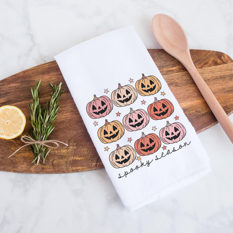 Spooky Season Halloween Kitchen Tea Towel