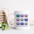 Spooky Season, Purple Pumpkin, Halloween Ceramic Mug