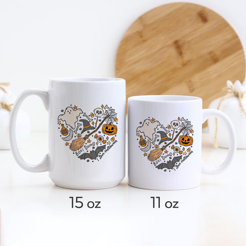 I Love Halloween Ceramic Mug