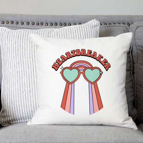 Heartbreaker Retro Valentine's Day Pillow Cover