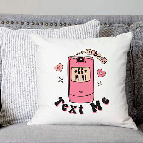 Text Me Valentine's Day Pillow Cover
