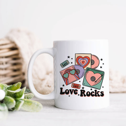 Love Rocks Valentine's Day Mug