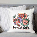 Love Rocks Valentine's Day Pillow Cover